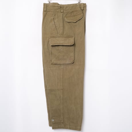 French Army M47 Trousers Early 比翼 Metal Button Size 15-3