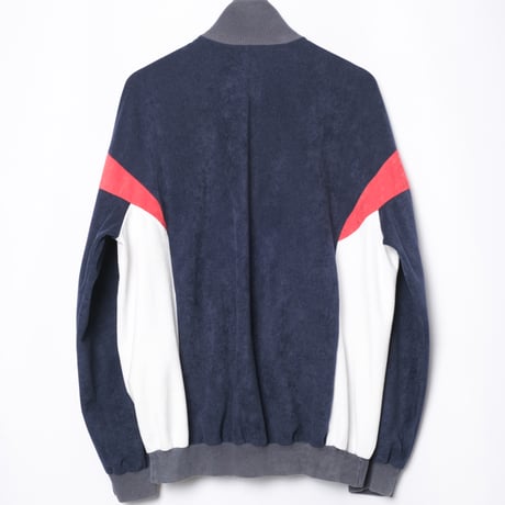 70-80s Vintage adidas Ventex Track Jacket Model Challenger Navy × White × Red (Made in France) 198