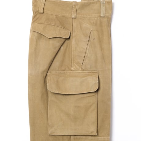 French Army M47 Trousers Early 比翼 Metal Button Size 80L