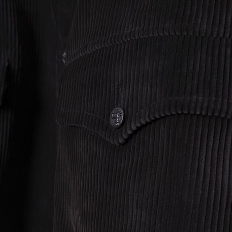 40-50s French Vintage Corduroy Hunting Jacket Dead Stock