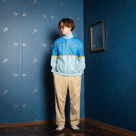 80s Vintage adidas Track Jacket Light Blue × Blue (Made in Finland)