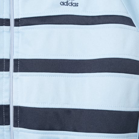 70-80s Vintage adidas Track Jacket Model  First Light Blue× Navy（Made in France)174