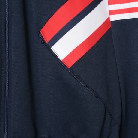 70-80s Vintage adidas Track Jacket Navy × Red (Made in France)
