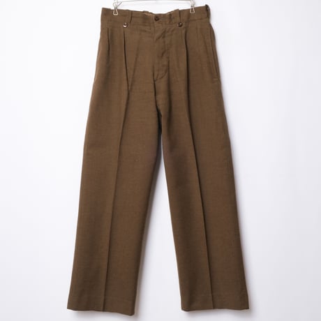 50s French Army Wool Trousers Size 21
