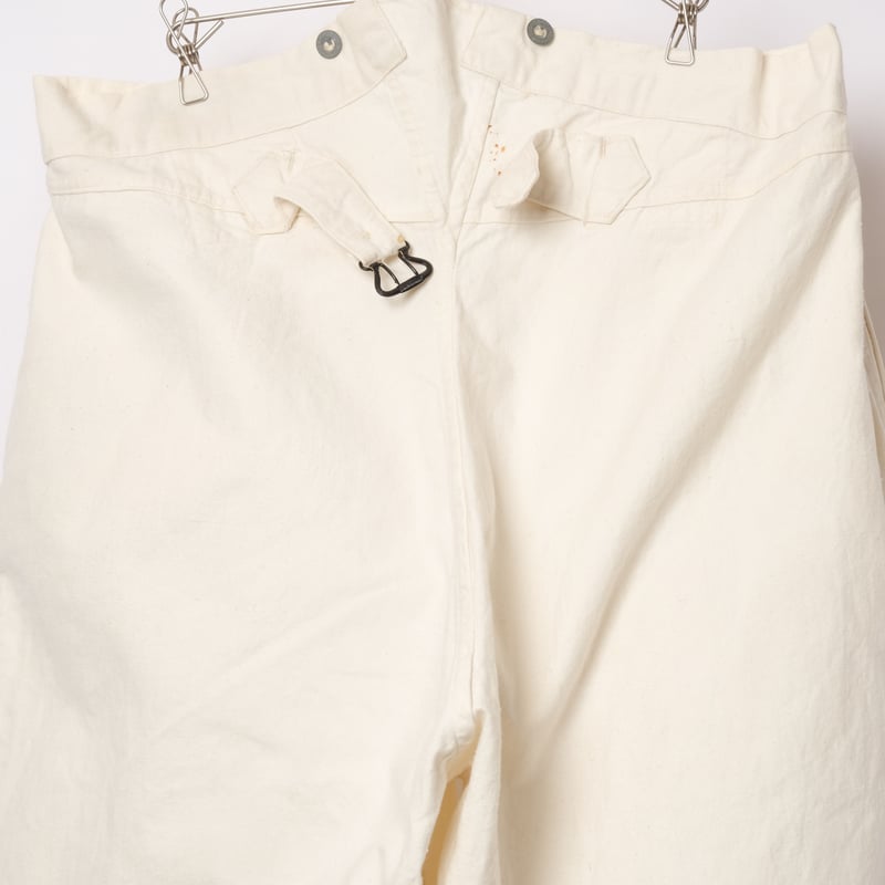 パンツ French Bourgeron pants 30s 30s French Army Cotton Bourgeron Trousers Met