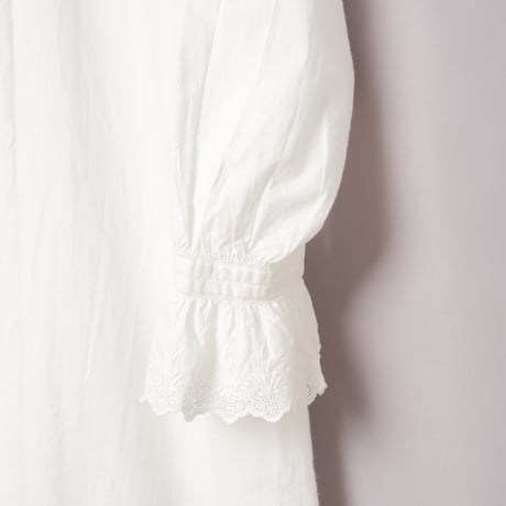 France Antique Cotton Night Dress 2