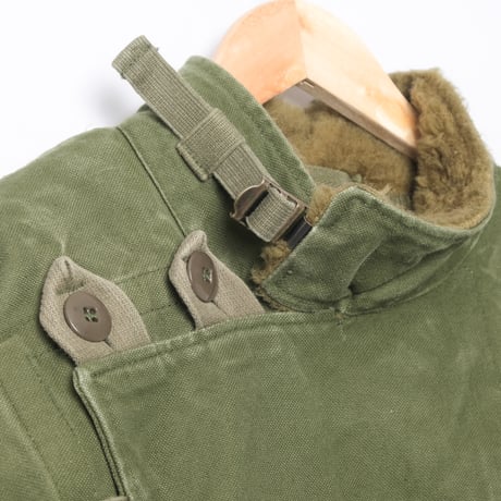 60s Sweden Army Motorcycle Jacket With Liner
