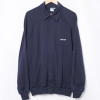 70-80s Vintage adidas Knit Track Jacket Navy (Made in West Germany)