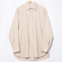 00s Turnbull&Asser Bespoke Wool Cotton shirt（Made in England）
