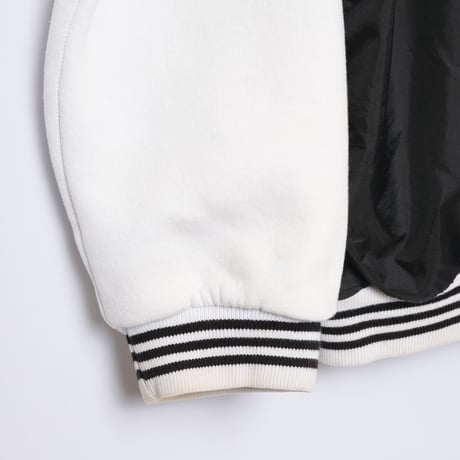 90s Vintage adidas Blouson Black × White