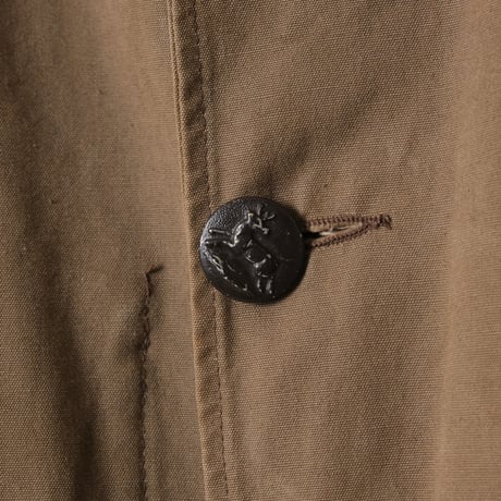 50-60s French Vintage L' Arghuss Canvas Hunting Jacket