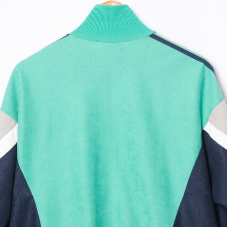 80s Vintage adidas Ventex Track Jacket Green (Made in France)  186