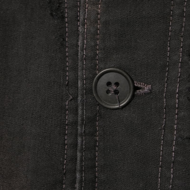 40-50s Le Mont St Michel Black Moleskin Jacket( 40-50s Le Mont St Michel Black Moleskin Jacket(