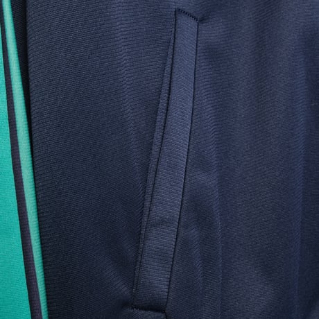 70-80s Vintage adidas Ventex Track Jacket Green×Red×Navy (Made in France)