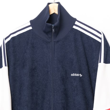 80s Vintage adidas Track Jacket Navy× Gray (Made in West Germany)