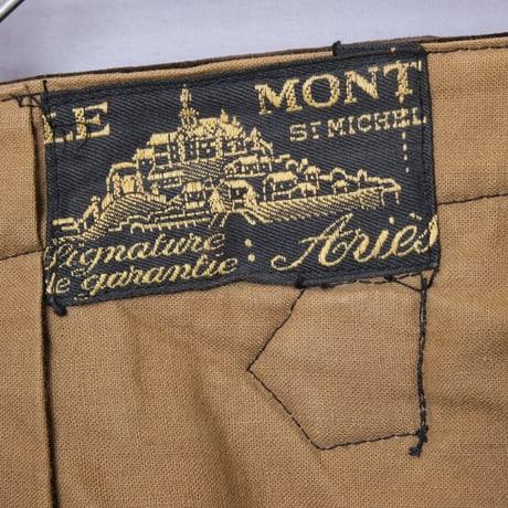 30-40s  Le Mont St Michel Corduroy Trousers Dead Stock