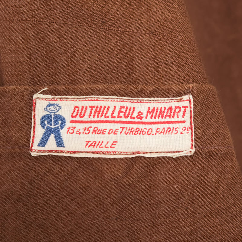 40-50s French Vintage DUTHILLEUL&MINART Brown D