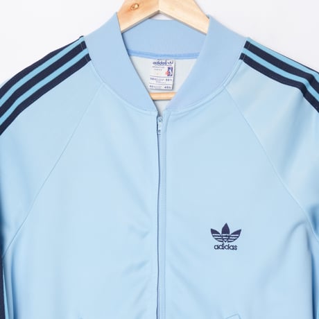 70-80s Vintage adidas VENTEX ATP Light Blue Track Jacket(Made in France)
