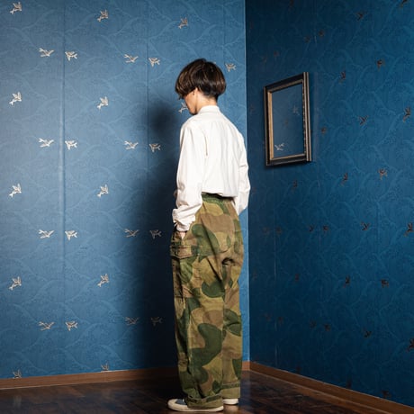 Belgian Army Brush Camo Trousers Late Size 4