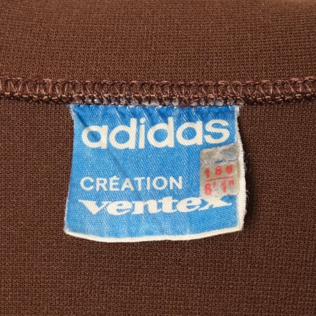 70s adidas 1972 Munchen Olympic ADIDAS 55 Jacket Brown (Made In France)