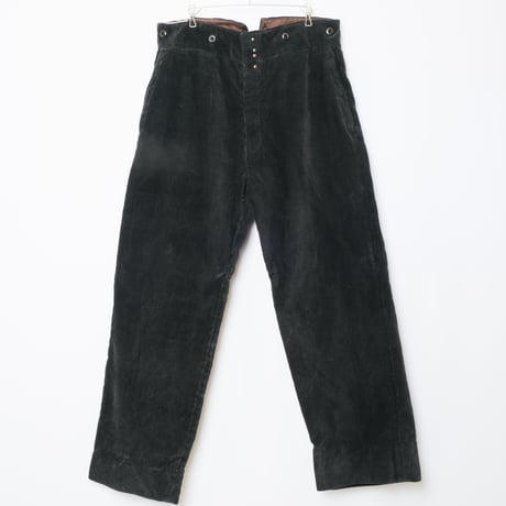 30-40s Au Fusil Corduroy Trousers Mint Condition