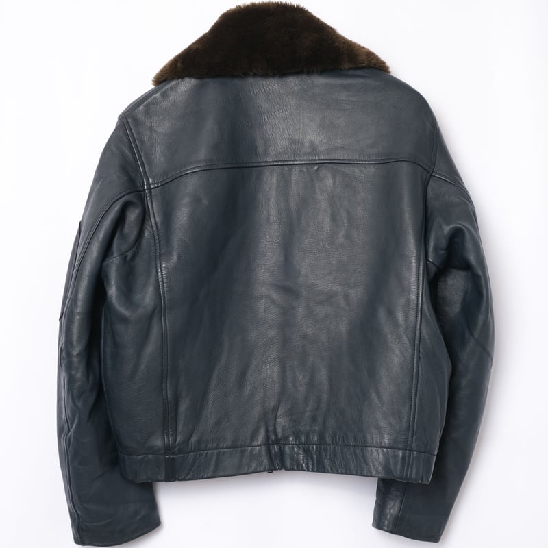 ジャケット・アウター 70s vtg French army leather pilot jacket 70s French Air Force Pilot Leather Jacket Original – edeak