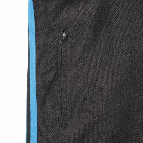 70-80s Vintage adidas Ventex Pile Track Trousers Black (Made in France)
