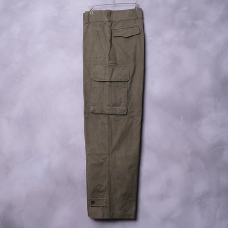 French Army M47 Trousers Early Size 35(33)Canvas  Used