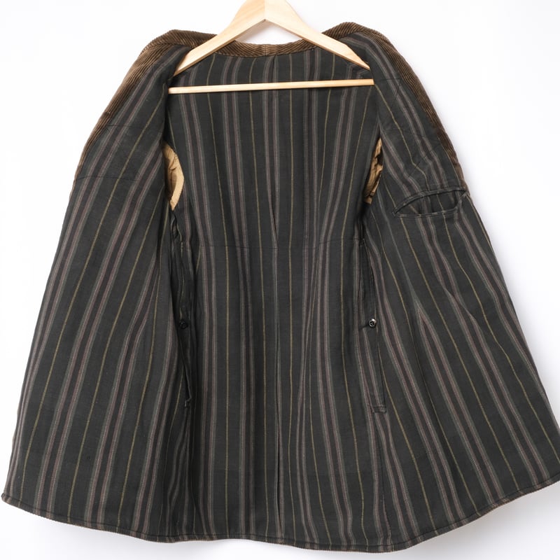 30s France Vintage Corduroy Hunting Jacket | U