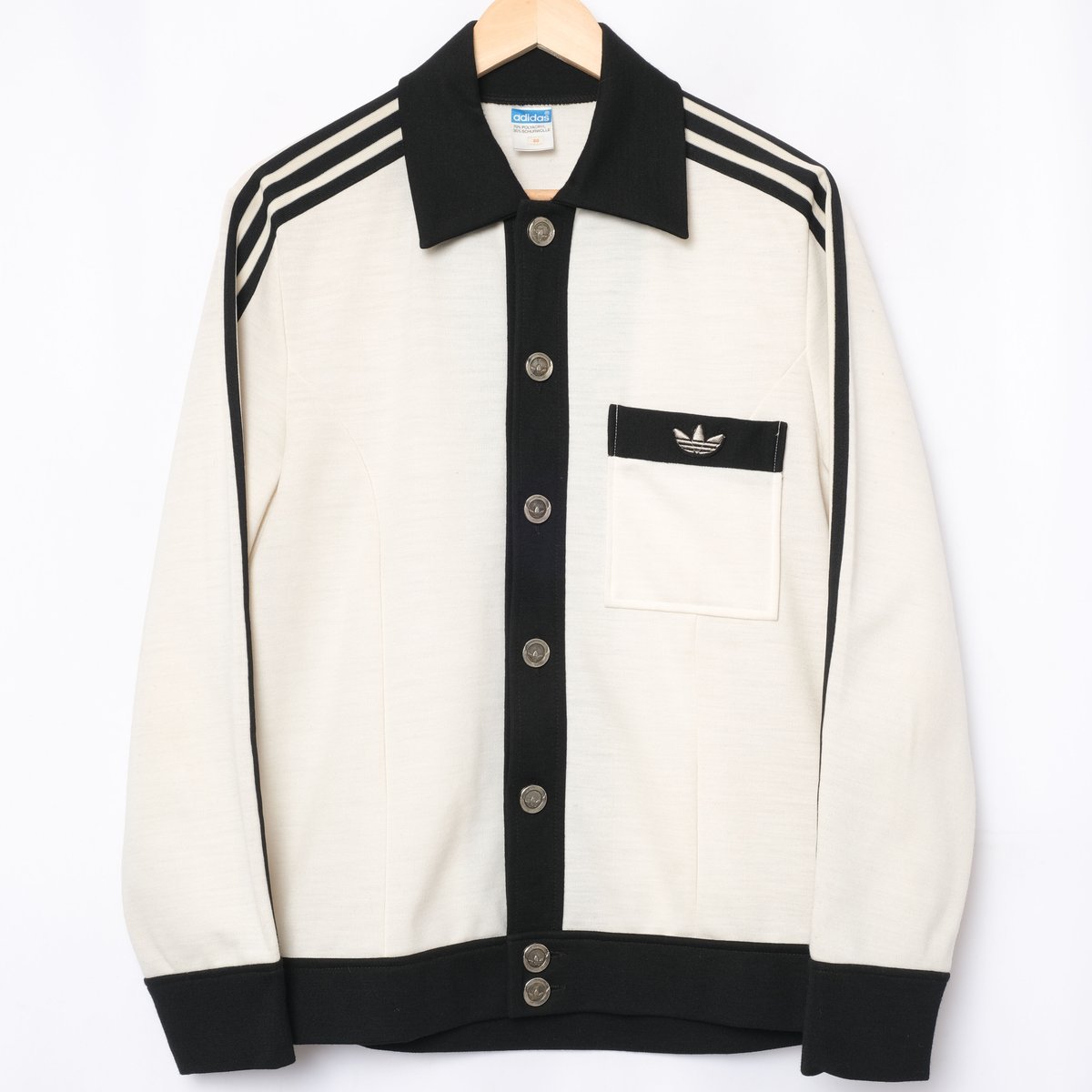adidas ジグザグパターン シャツ 70s 80s ヴィンテージ fit=scale-down,w=1200