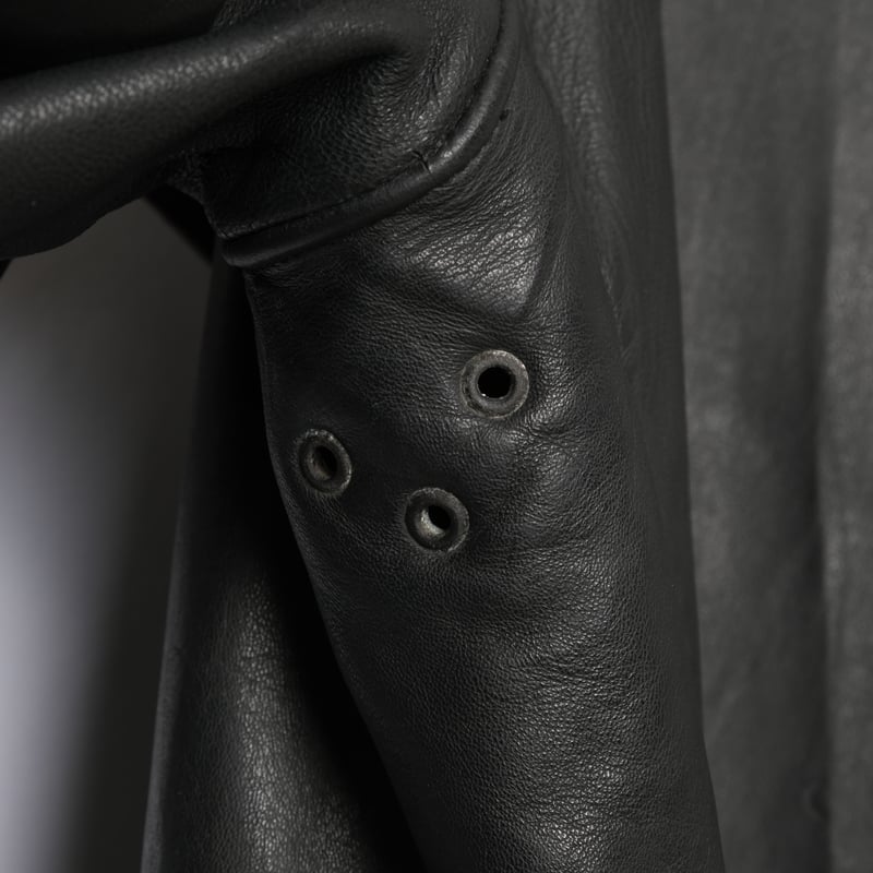 40-50s France Vintage Le Kléber Leather Jacket