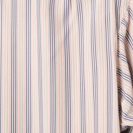 70s Turnbull&Asser Striped Silk Shirt（Made in England）