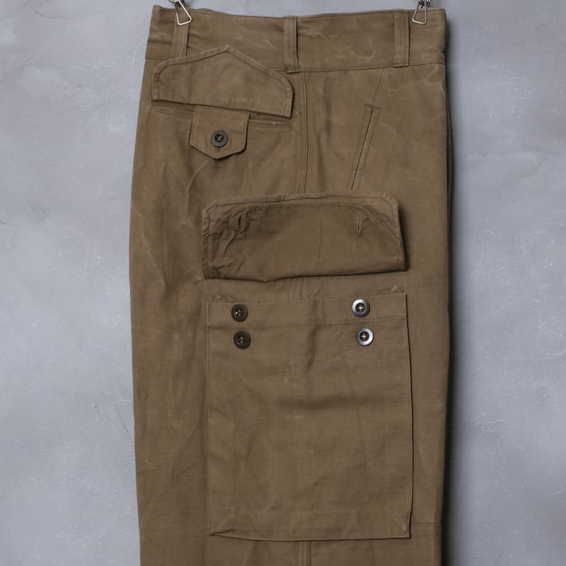 vintageフランス軍 M47 前期 11 French Army M47 Trousers Early 比翼 Size 76XC(11)