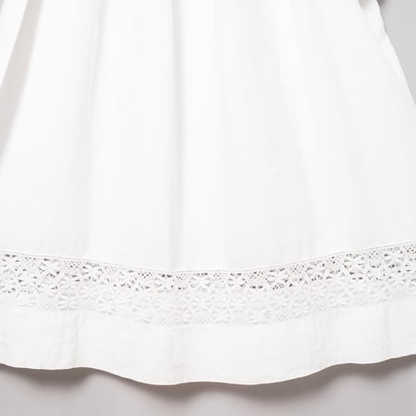 Early 1900s France  Antique Linen Church Smock