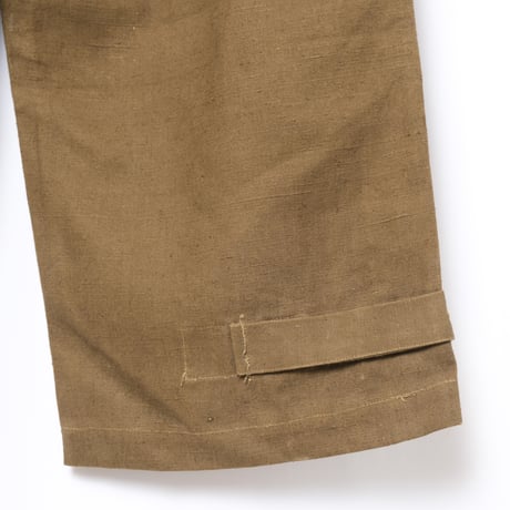 French Army Motorcycle Trousers Early（Linen）Size 3