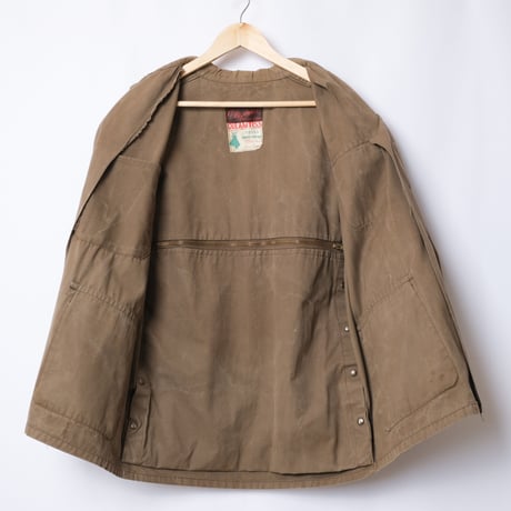 50-60s French Vintage L' Arghuss Canvas Hunting Jacket