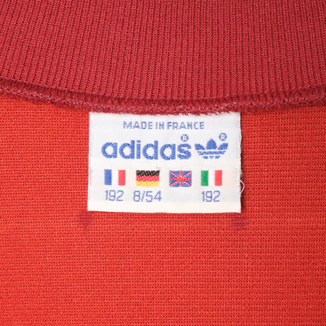 80s Vintage adidas Ventex Track Jacket Bordeaux (Made in France) Size192