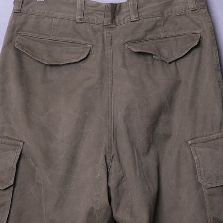 French Army M47 Trousers Late  Size 33(31) Used