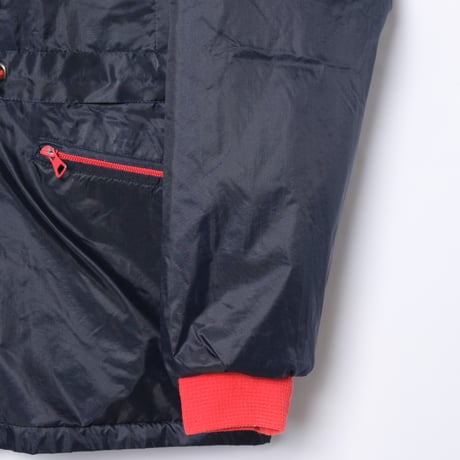 80s Vintage adidas Ventex Nylon Coat Navy × Red (Made in France)