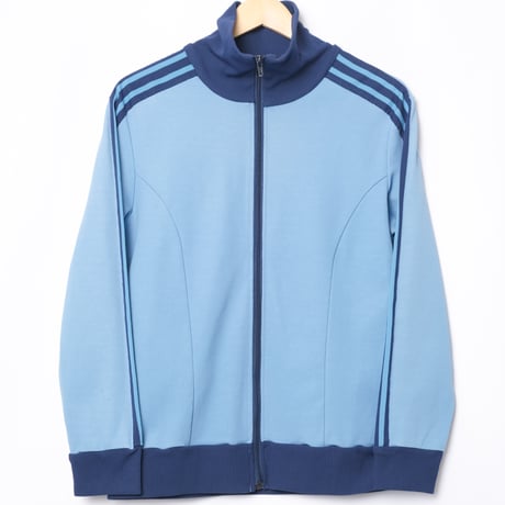 70s Vintage adidas Track Jacket Light Blue × Navy