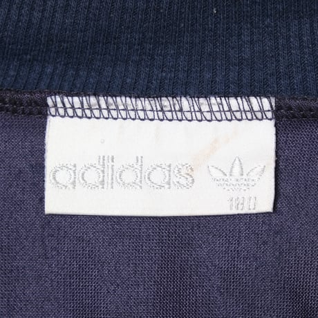 80s Vintage adidas Track Jacket Model Challenger Navy × Red (Made in Spain) 180