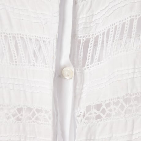 〜1930s French Antique Cotton Lace Night Dress