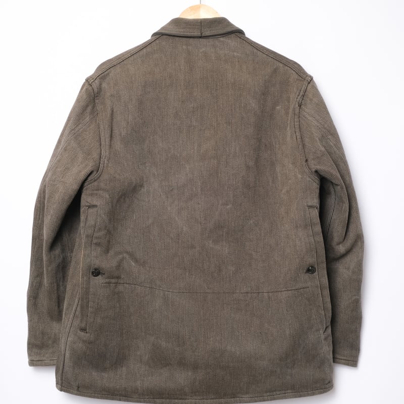 50〜60年代フレンチピケハンティングジャケット【襤褸】 50-60s French