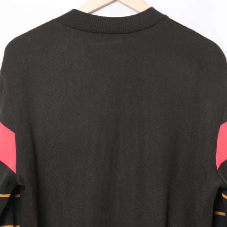 70-80s Vintage adidas Ventex Knit Black (Made in France)