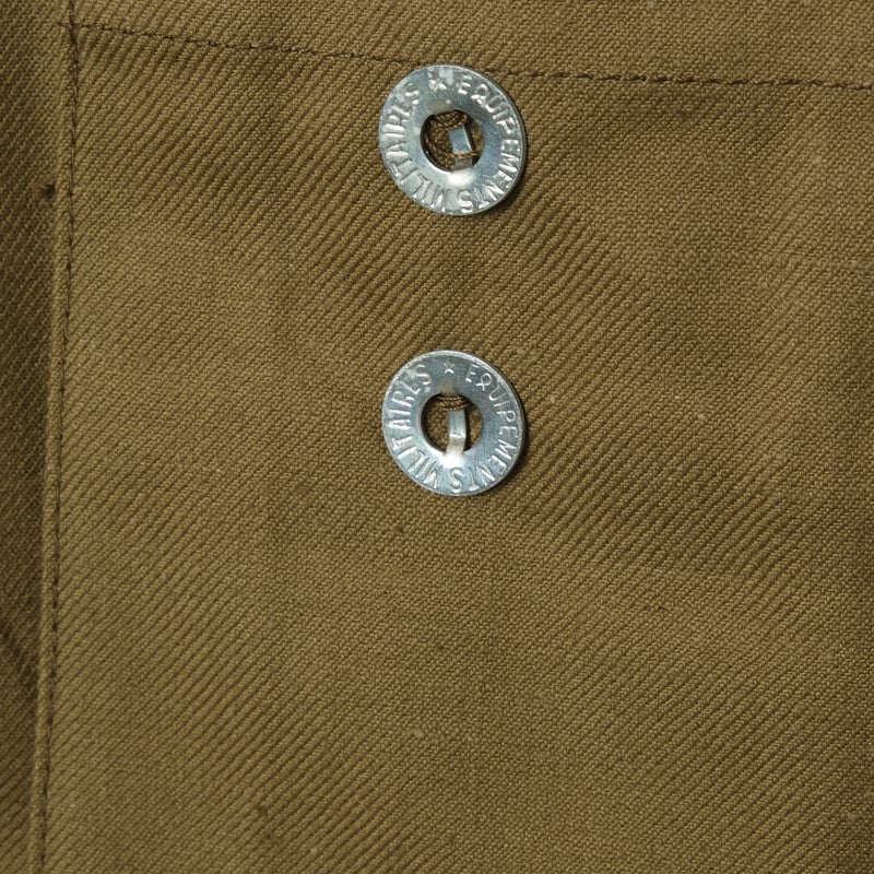 1着でも送料無料 フランス軍m47前期 メタルボタン ミント