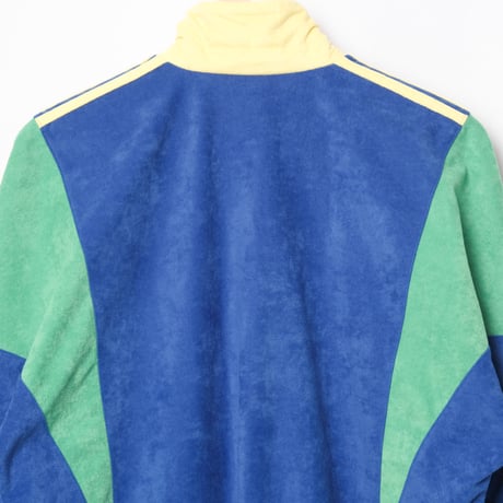 90s Vintage adidas Track Jacket Vintage adidas Blue × Green × Yellow (Made in France)