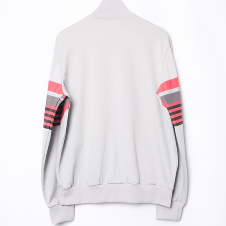 70-80s Vintage adidas Track Jacket Gray × Red (Made in France)
