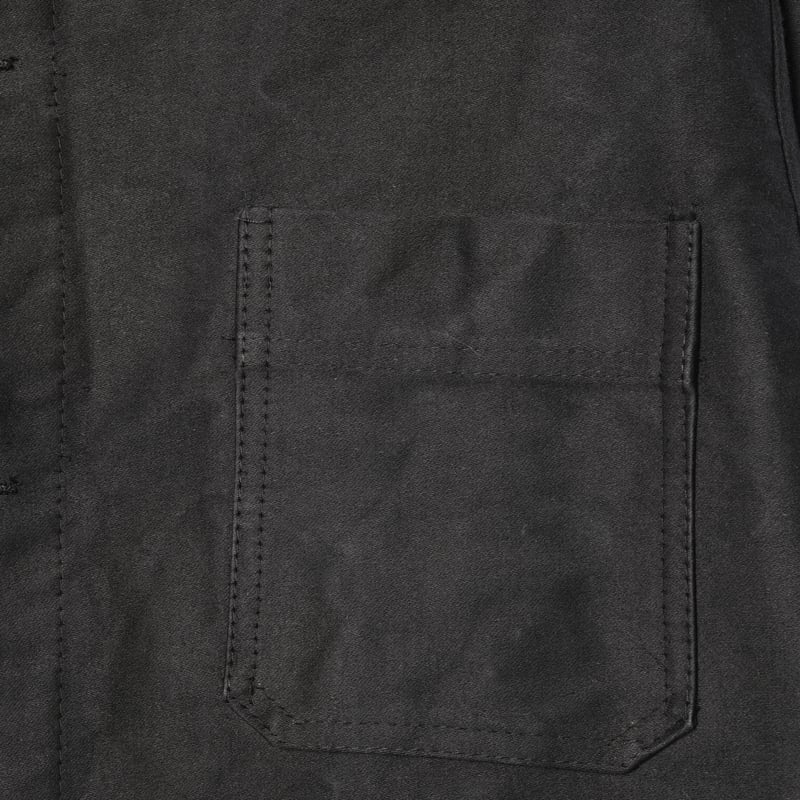 50-60s France Vintage DOLMEN Black Moleskin Jac