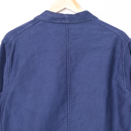 40-50s France  Vintage  Vicardex Blue Moleskin Jacket
