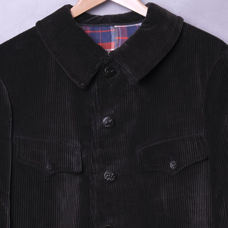 40-50s French Vintage Corduroy Hunting Jacket D 40-50s French Vintage Corduroy Hunting Jacket D
